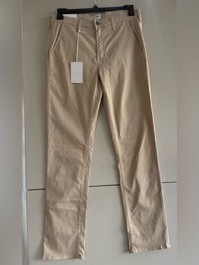 EDWIN USA Otis Chino Pants Tan Beige NWT Size 32 - Made in USA